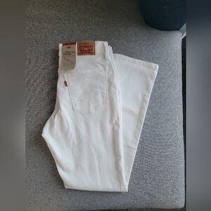 Levi's Crisp White Denim Pants